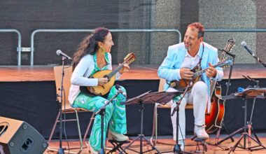 Magischer Sommerabend mit zwei Mandolinen in Wuppertal