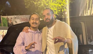 Nach langer Wartezeit und mitten in der Nacht – Düsseldorfer trifft Superstar Drake