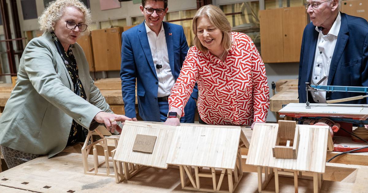 Bärbel Bas besuchte das Berufsbildungszentrum am Flinger Broich