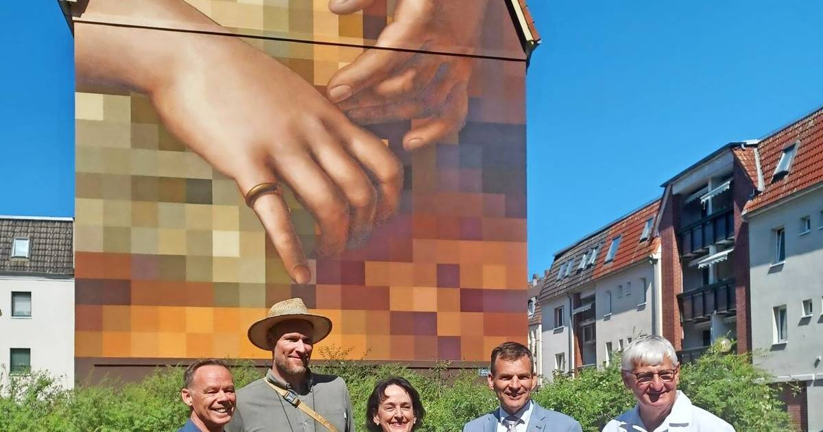 Bilderrätsel zu großen Gemälden in Wuppertals Partnerstädten