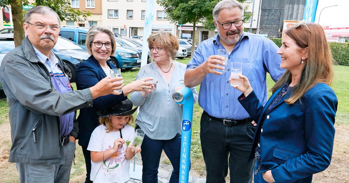 Die Stadt Wuppertal plant Trinkwasserbrunnen in jedem Stadtteil