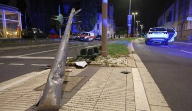Ampelanlage auf Endenicher Straße nach Unfall beschädigt