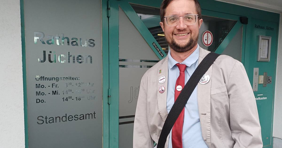 Bürgermeisterkandidat Tobias Herkemann, Die PARTEI