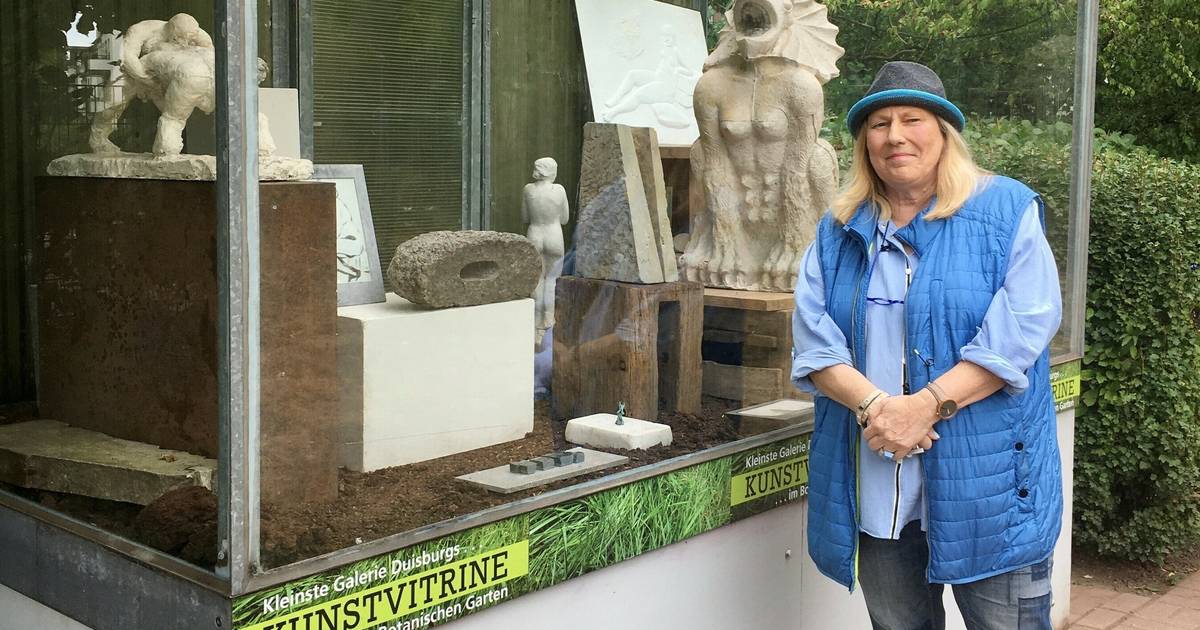 Claudia A. Grundei und ihr Kunstraum Grün im Botanischen Garten