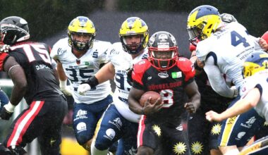 Die Düsseldorf Panther kassieren bei den Baltic Hurricanes eine deutliche 7:44-Niederlage.