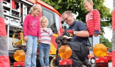 Ein Ausflug in Gruiten zur Familie Feuerwehr