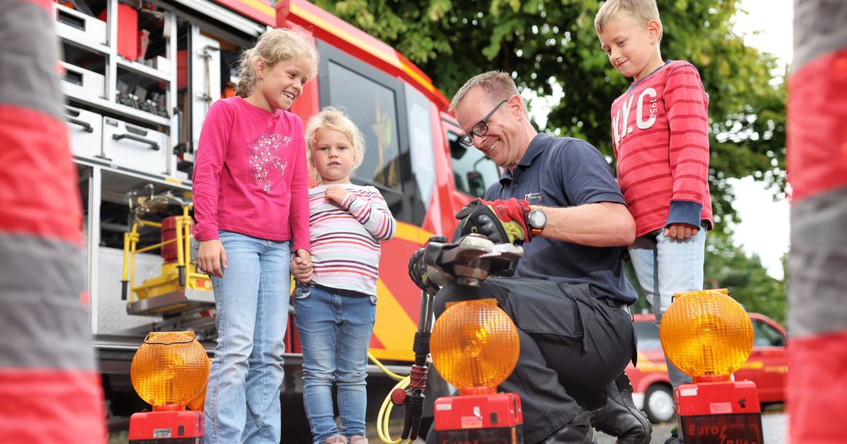 Ein Ausflug in Gruiten zur Familie Feuerwehr