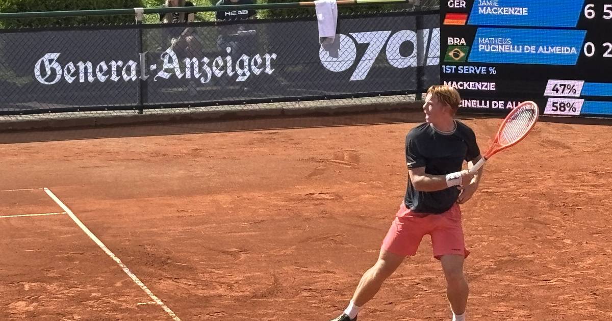 Deutscher Debütant Mackenzie siegt zum Auftakt