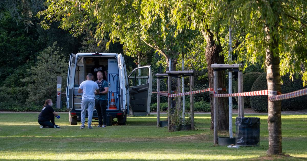 Großeinsatz nach Schuss im Bunten Garten