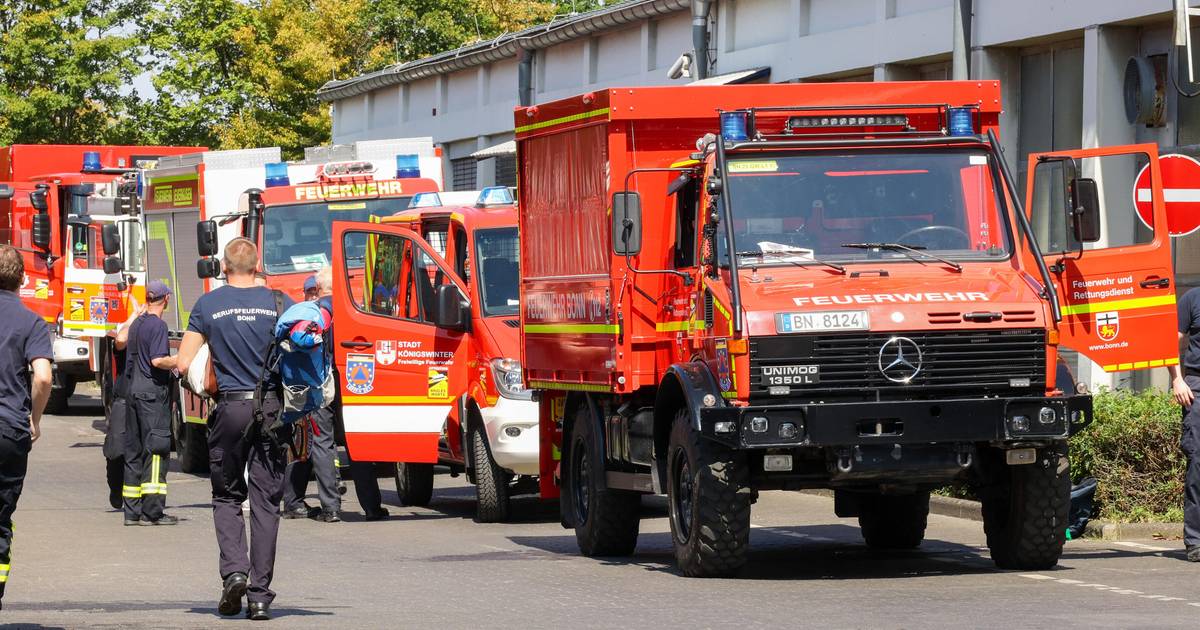 Bonner Feuerwehr auf dem Weg nach Spanien