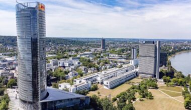 25 Jahre Post Tower in Bonn: Grundsteinlegung