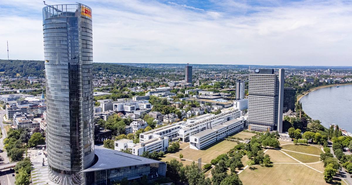 25 Jahre Post Tower in Bonn: Grundsteinlegung