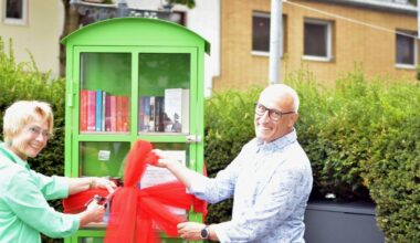 Neuer Bücherschrank wurde in Orsoy eröffnet