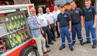 Stadtsparkasse Mönchengladbach spendet 7000 Euro an Jugendfeuerwehr