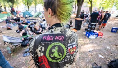 Punks aus ganz Deutschland für "Spaßtage" am Hofgarten