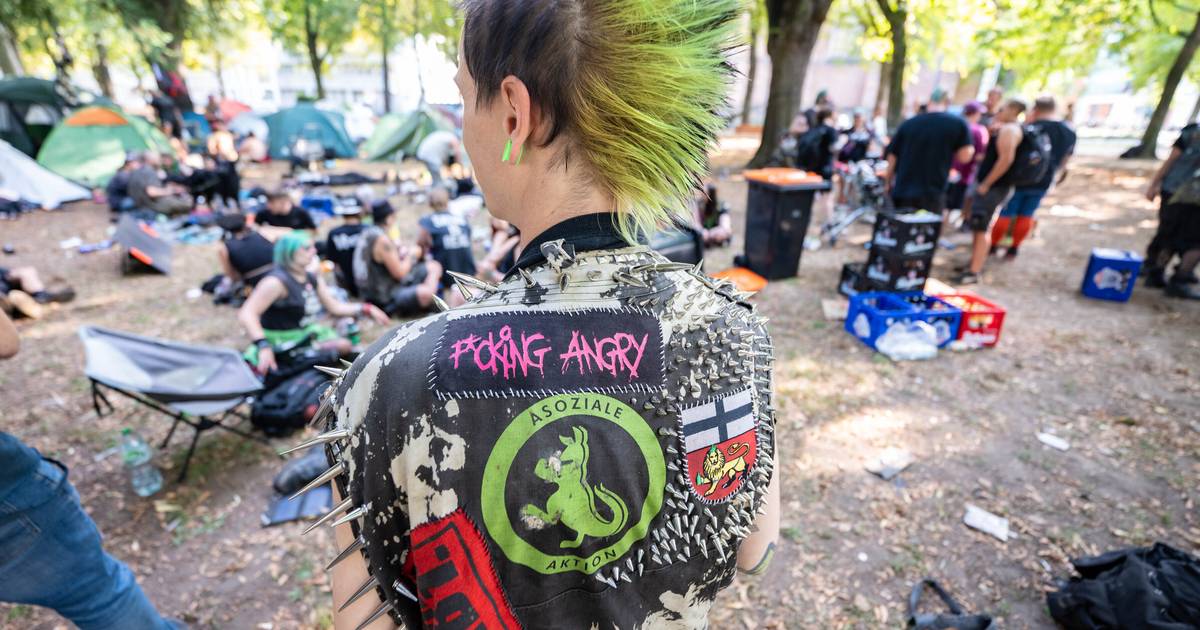 Punks aus ganz Deutschland für "Spaßtage" am Hofgarten