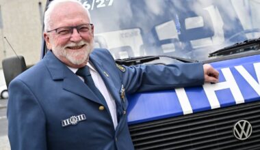 Technisches Hilfswerk ehrt Edgar Peters für 60 Jahre Mitgliedschaft