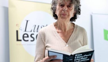 Esther Dischereit las in der Zentralbibliothek