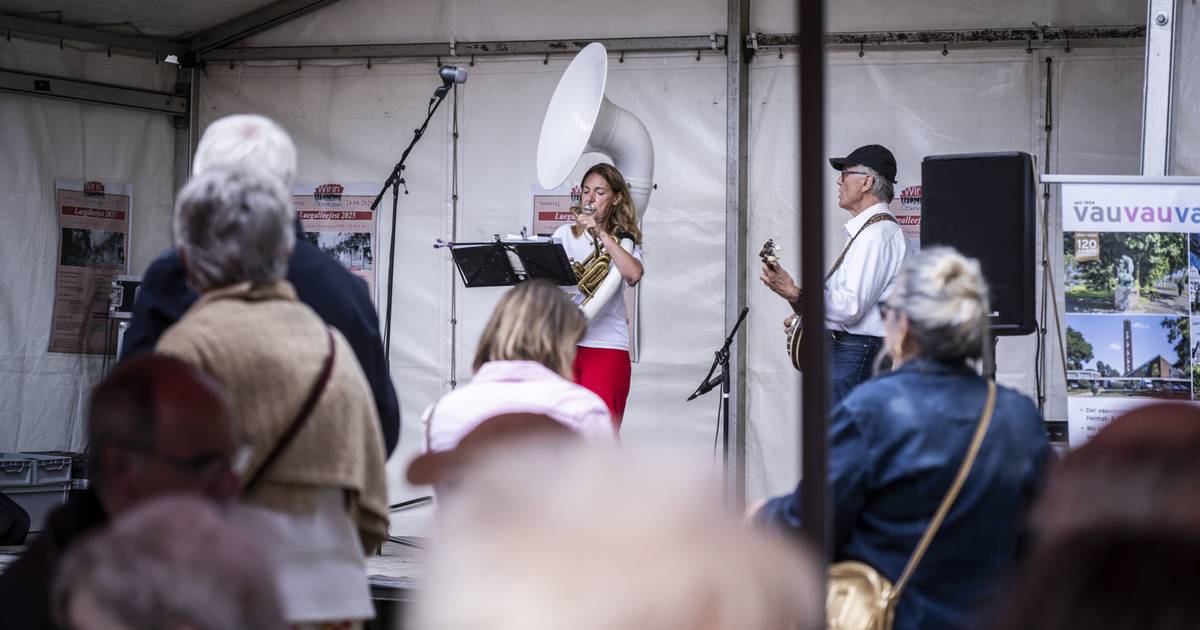 Sommer-Party an der Luegallee zum Ferienende 