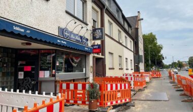 Gäste bleiben wegen Baustellen auf der Unterrather Straße aus
