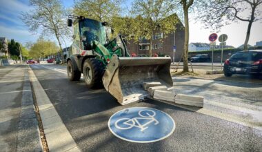 Mönchengladbach: Nach Klage gegen Protected Bike Lane Kosten für die Stadt