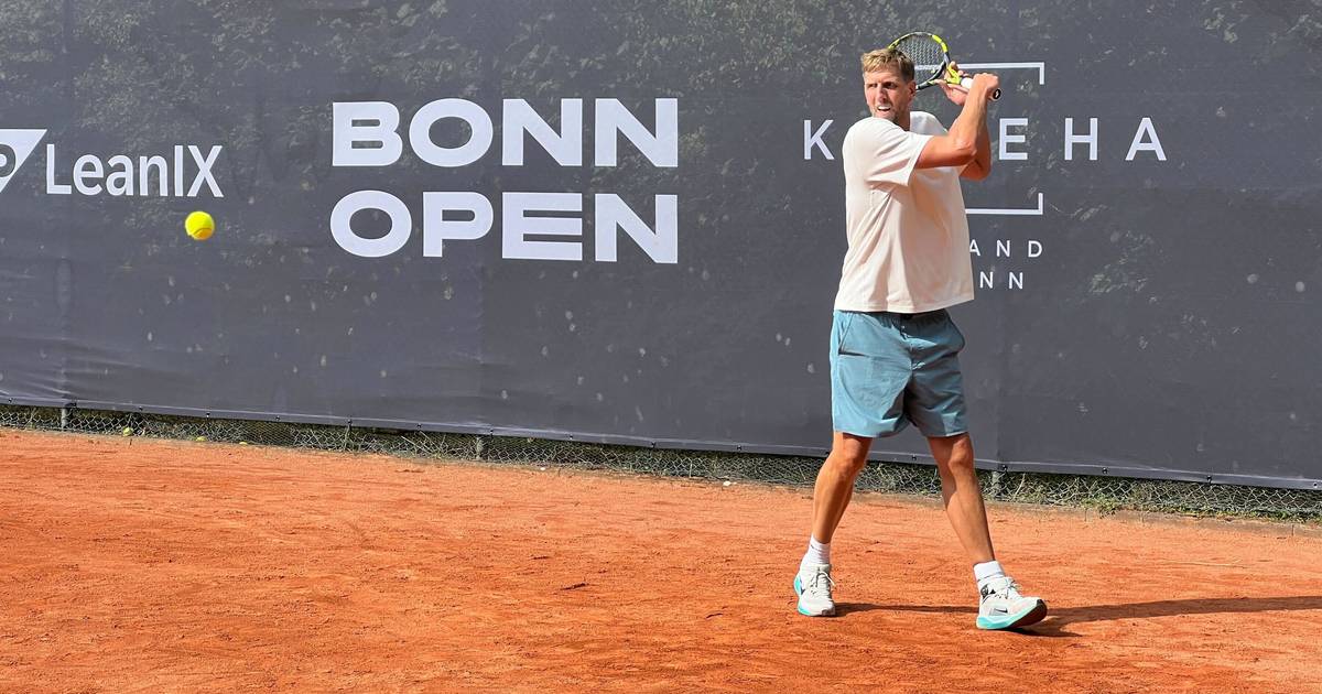 Basketball-Legende Dirk Nowitzki be Tennisturnier Bonn Open