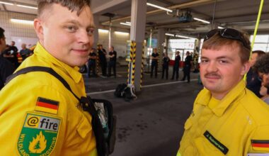 Bonner Feuerwehr unterstützt bei Waldbrand-Einsatz in Spanien
