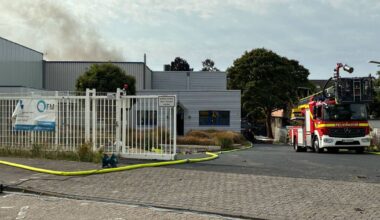 Feuerwehr auf der Niederstraße im Einsatz