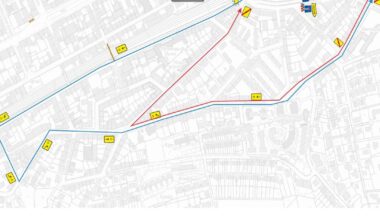 Zwei Monate Baustelle in der Zeughausstraße
