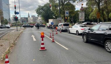 Sperrung des Kö-Bogen-Tunnels verursacht Stau in der Innenstadt
