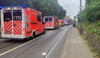 Großeinsatz in Düsseldorf: Feuer in LVR-Klinik ausgebrochen