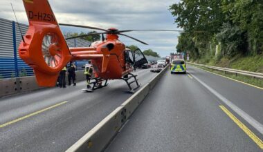 Unfall auf A555: Schwerer Unfall bei Wesselingen