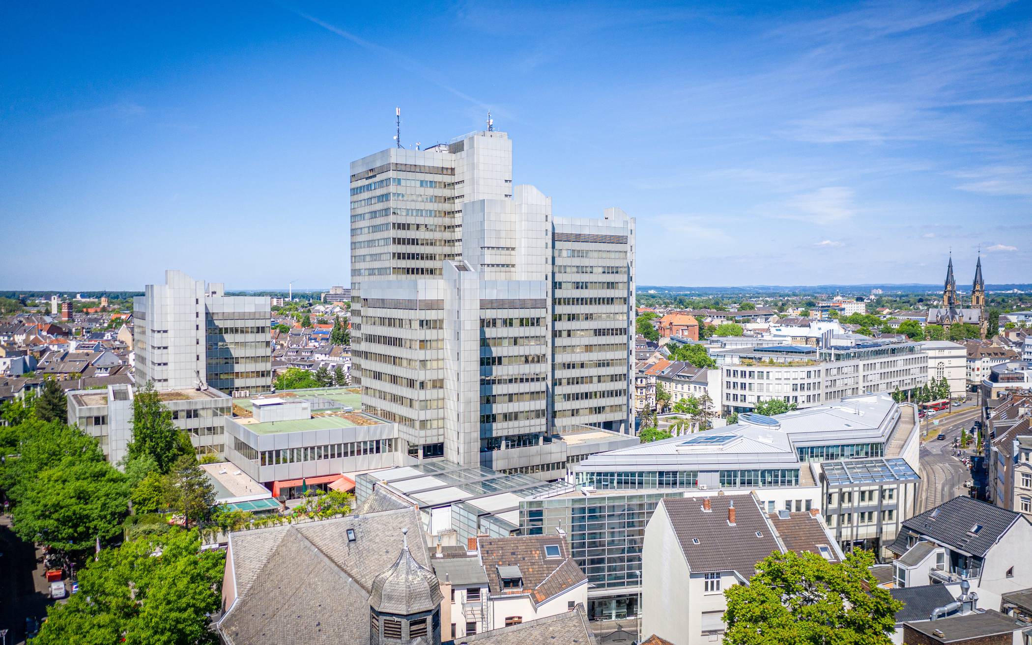  Im Stadthaus sind viele Verwaltungsmitarbeiter untergebracht. Bis 2029 wird es saniert. 