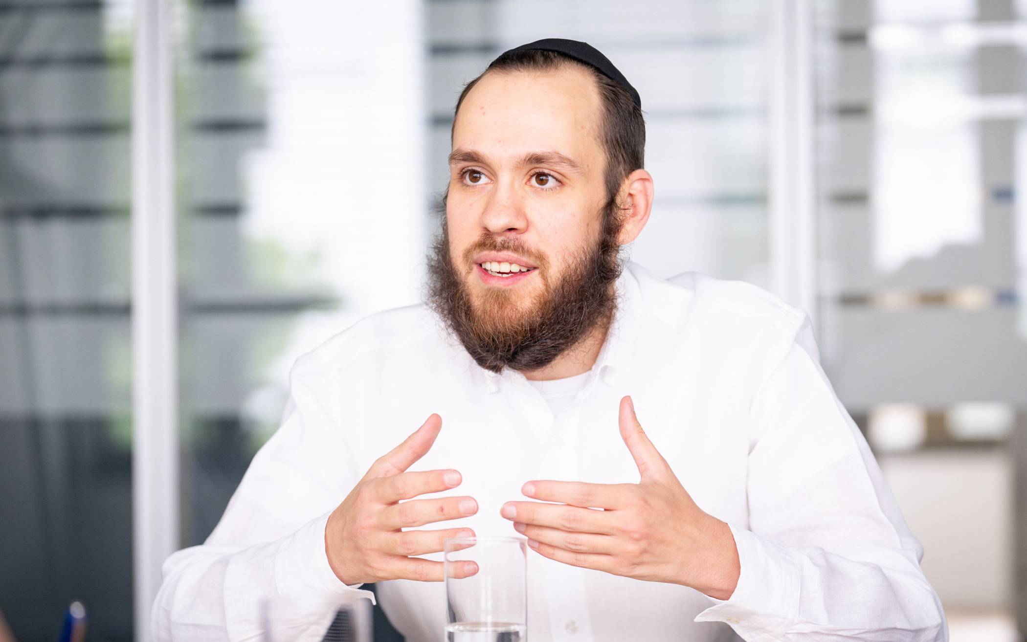  Jakov Barasch ist seit eineinhalb Jahren der Vorsitzende der Bonner Synagogengemeinde. 