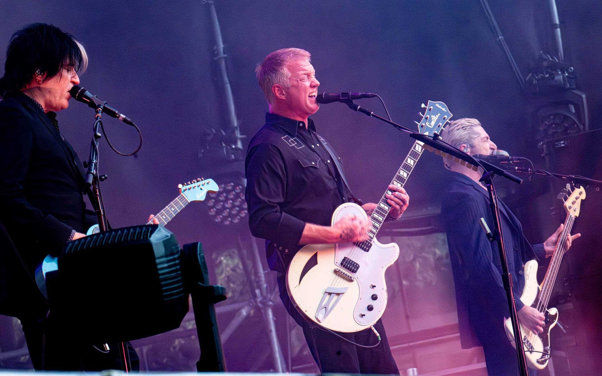  Queens Of The Stone Age auf dem KunstRasen in Bonn. 
