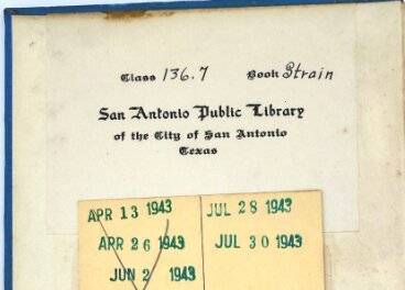 Bibliothek in Texas erhält ausgeliehenes Buch zurück