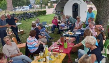 Reihe "Tischgespräche" in Neersen: Picknick auf der Wiese