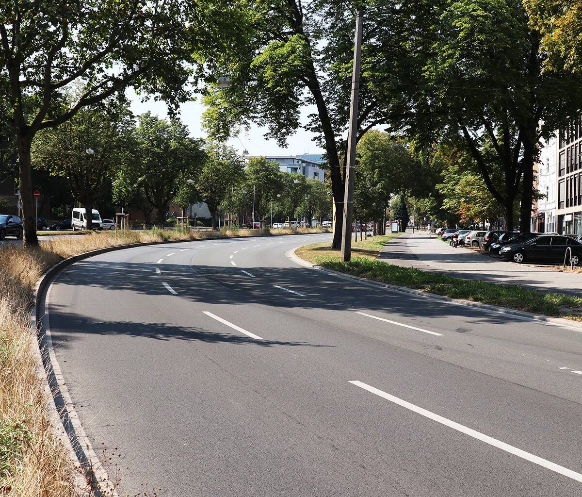 Neue Bus- und Fahrradspuren in Dortmund