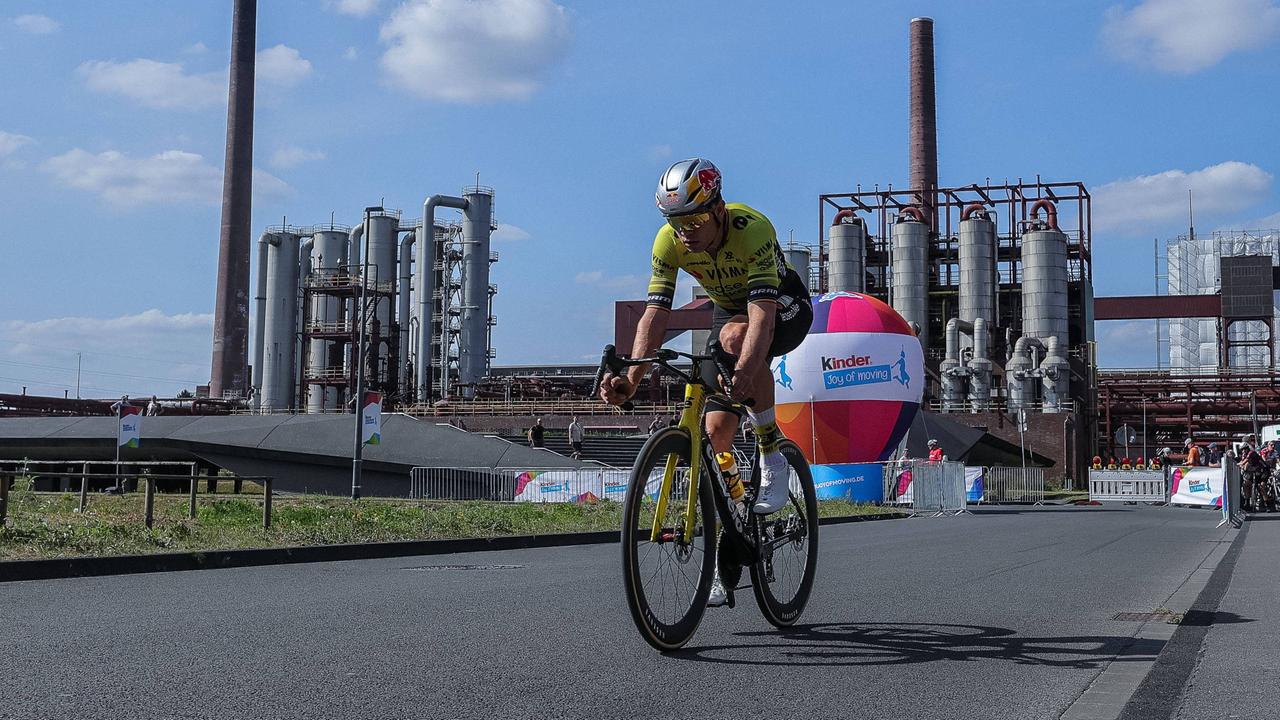 Nordrhein-Westfalen: Auftakt zu Radrennen "Deutschland Tour" in Essen