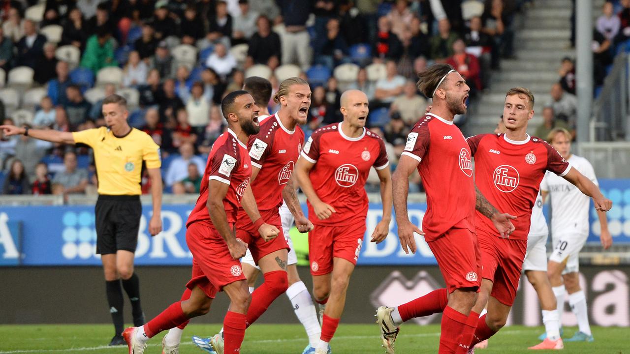 Entscheidung in der Nachspielzeit: Sieben Tore in Wiesbaden - doch am Ende jubelt nur Essen