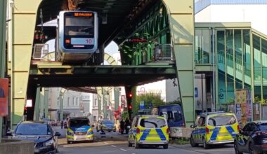 Nordrhein-Westfalen: Polizei schießt Mann bei Großeinsatz in Wuppertal an