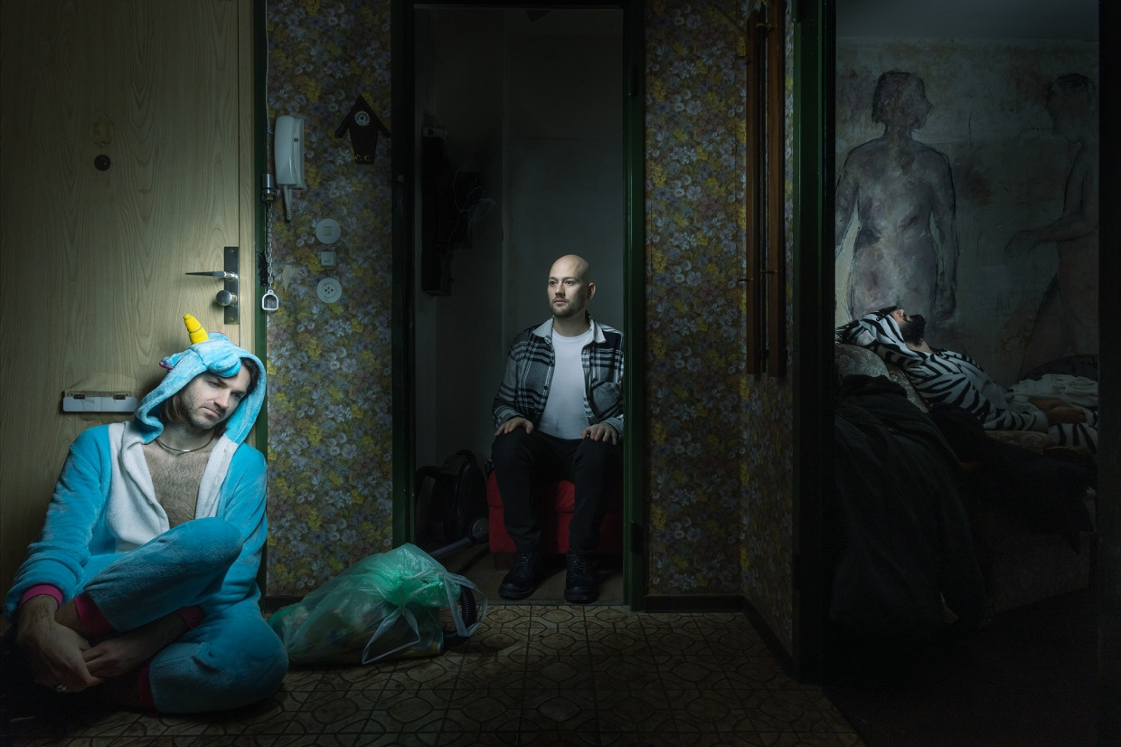 Werkreihe: Ich weiß, wie ich hierher kam, aber ich weiß nicht, wie ich weiterkomme. Zu sehen in der Galerie Ruprecht Contemporary.