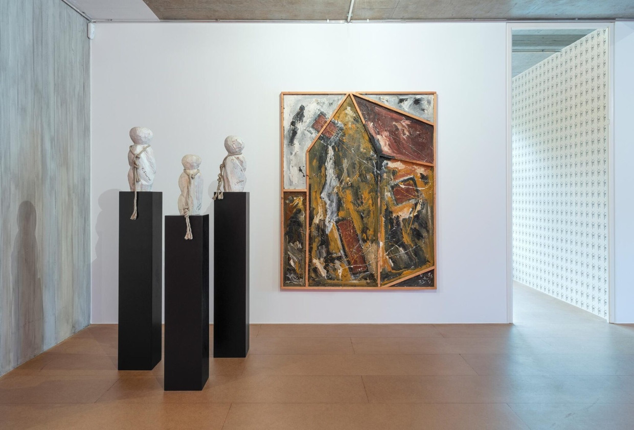 Werner Büttner, „Drei Versuche über Nürnberg (Sauckel, Streicher, Kaltenbrunner)“,1986, und „1. Versuch über den 8. Mai 1945“, 1986