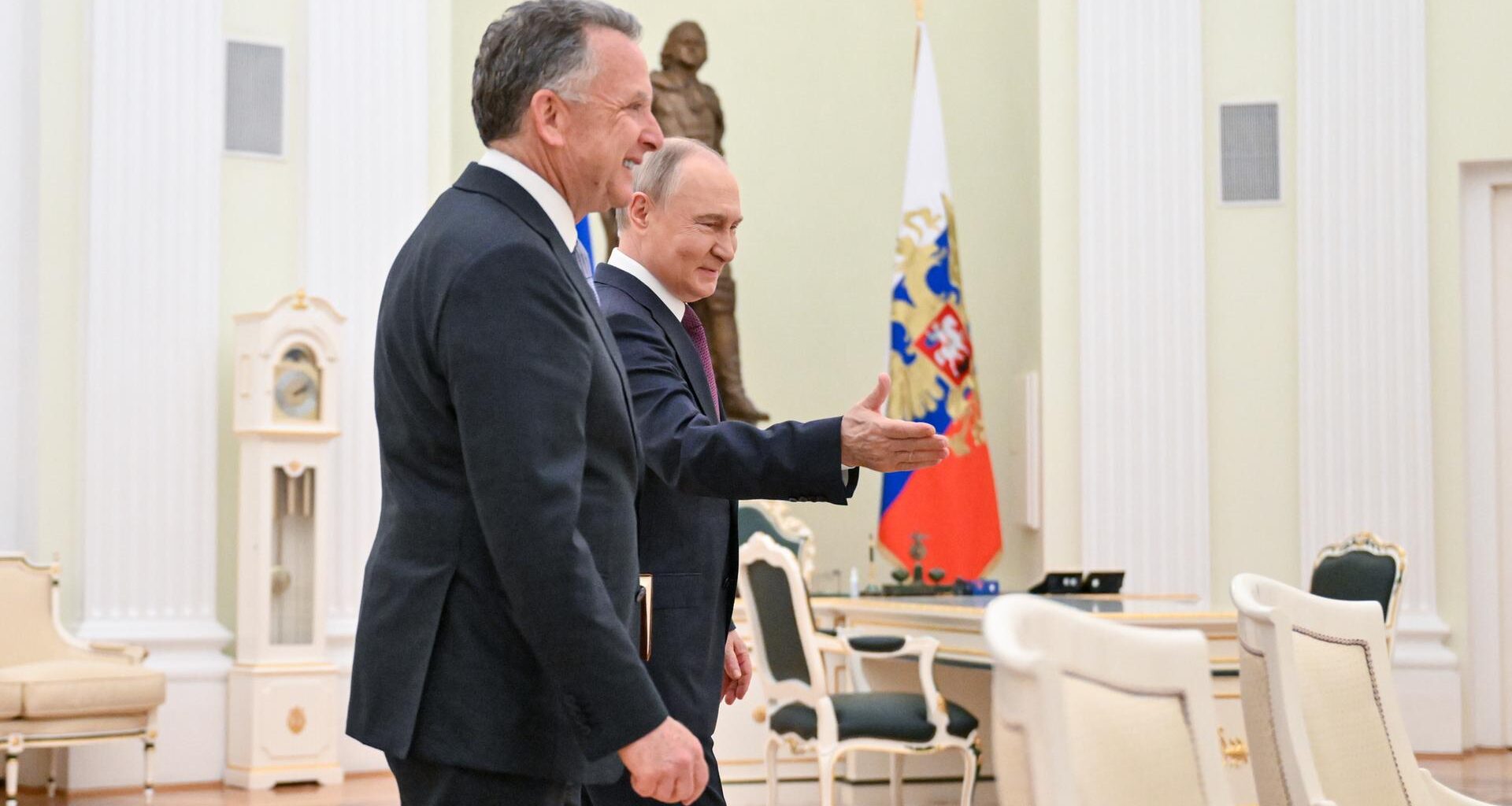 Russland Staatschef Putin trifft den US-Sondergesandten Witkoff in Moskau