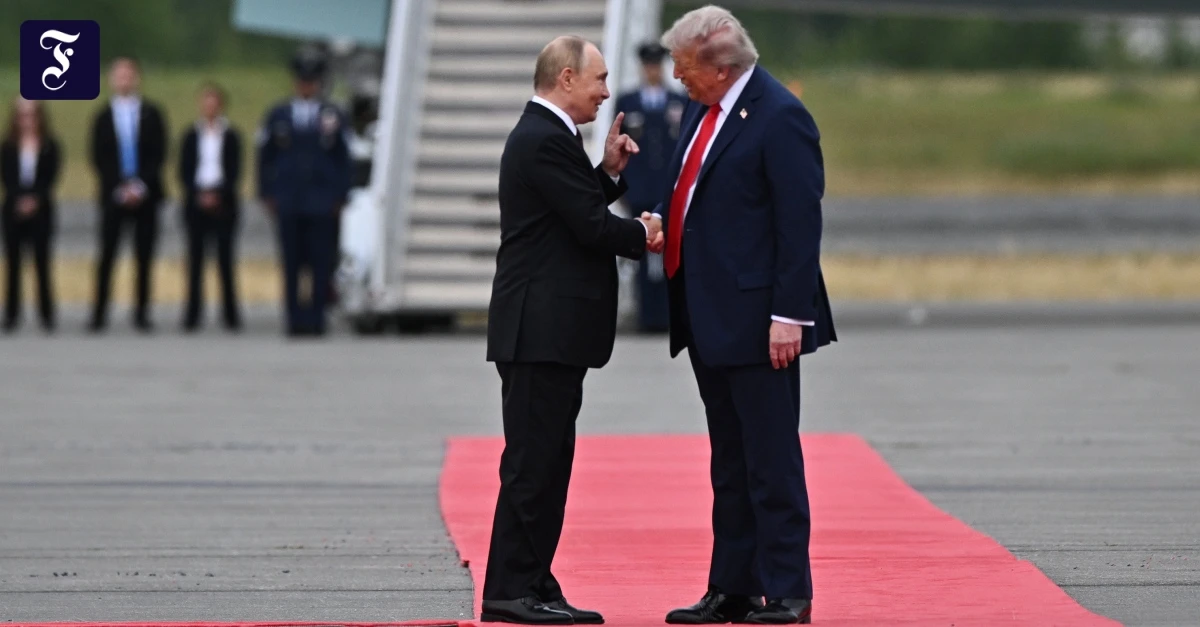Ukraine-Krieg: Kein Deal bei Gipfel von Trump und Putin in Alaska