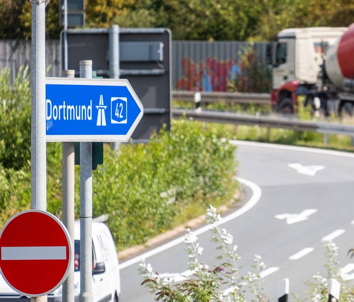 A42 bei Bottrop ist am Wochenende dicht