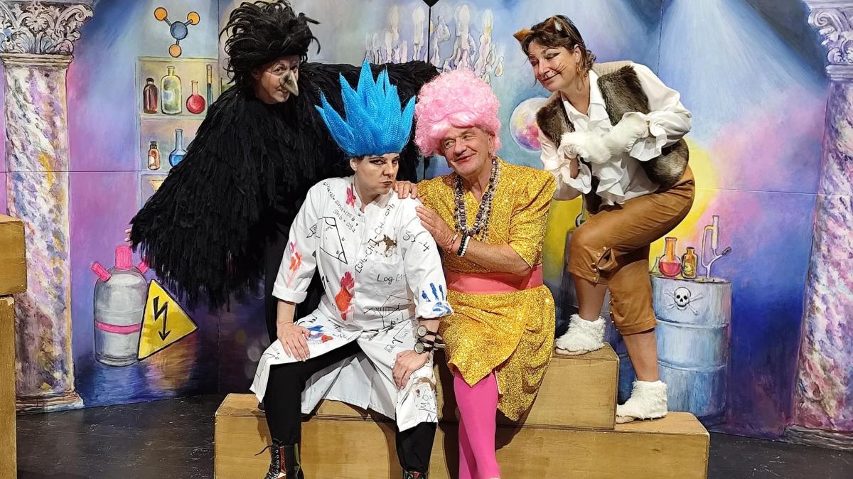 Theater Fritz und Freunde feiert 25 Jahre mit der Premiere von Michael Endes „Wunschpunsch“ im Abraxas.