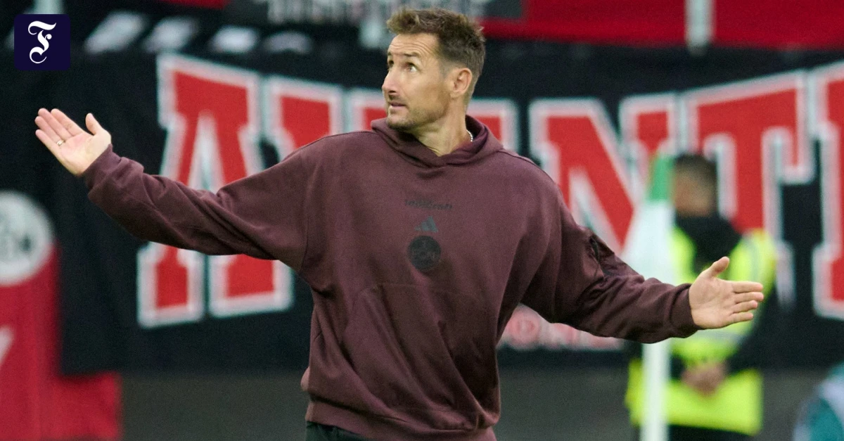 Nürnberg mit Trainer Miroslav Klose in der Krise nach Münster-Niederlage