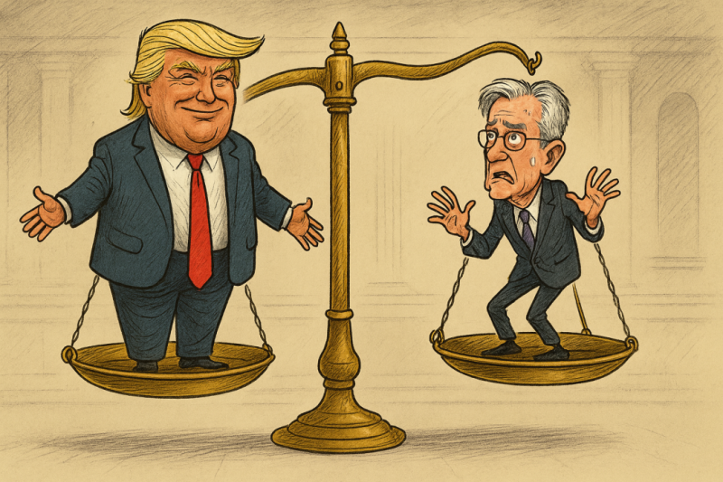 Morning Meeting: Trump 1 - Powell 0?