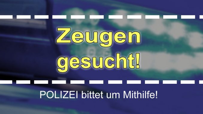 Zeugen gesucht Zeugenaufruf